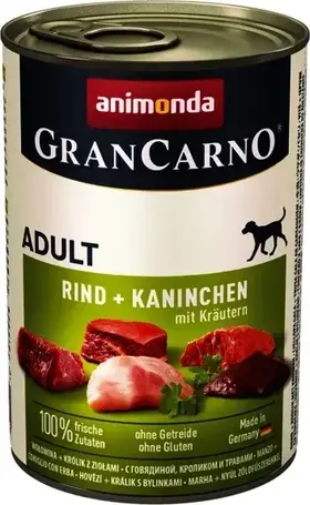 Animonda GranCarno Original Adult hovězí + králík a bylinky 800 g