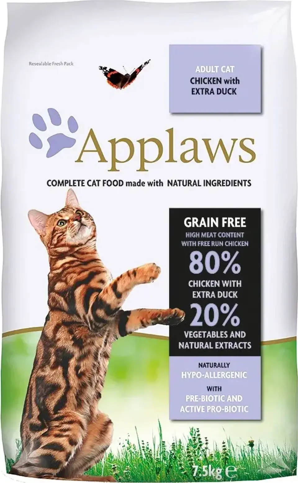 Applaws Adult Cat Chicken & Duck Grain Free 7,5 kg