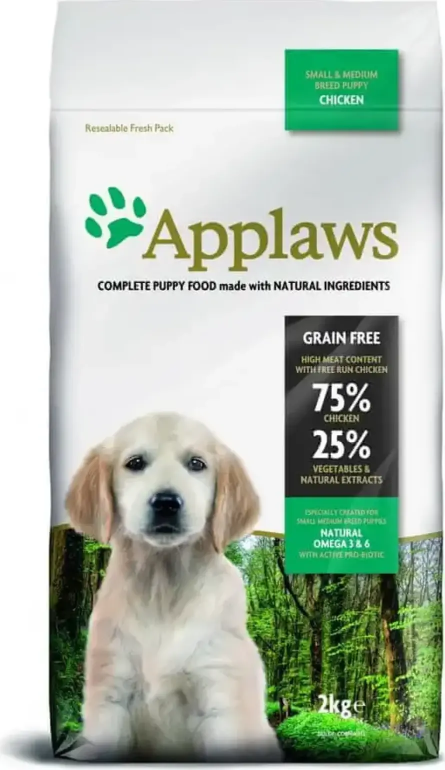 Applaws Dog Puppy Small & Medium Breed Chicken Grain Free 2 kg