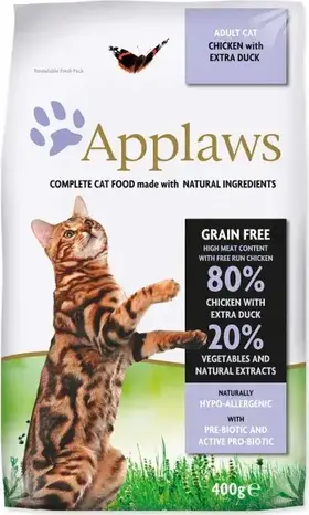 Applaws Adult Cat Chicken with Extra Duck Grain Free 400 g