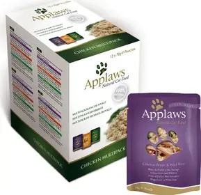 Applaws Cat Chicken Multipack 12 × 70 g