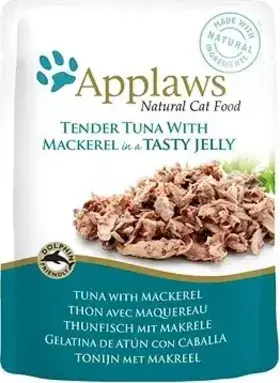 Applaws Cat Jelly Tuna with Mackerel 70 g