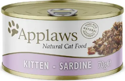 Applaws Cat Kitten Selection Chicken, Tuna, Sardine Multipack 6 x 70 g