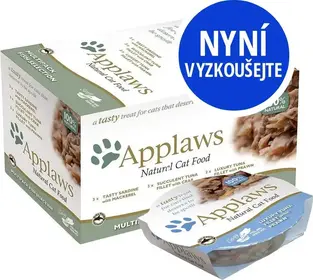 Applaws Cat Pot Multipack Fish Selection 8 × 60 g