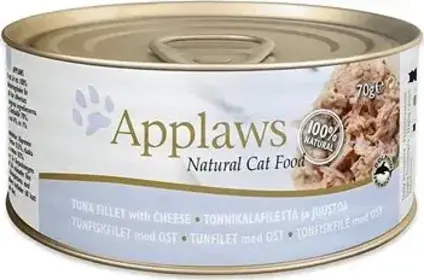 Applaws Cat Tuna Fillet with Cheese 70 g