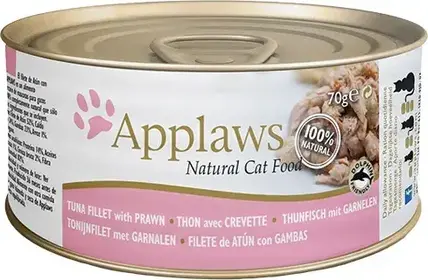 Applaws Cat Tuna Fillet with Prawn 70 g