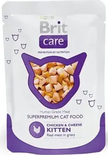 Brit Care Chicken & Cheese Kitten 80 g