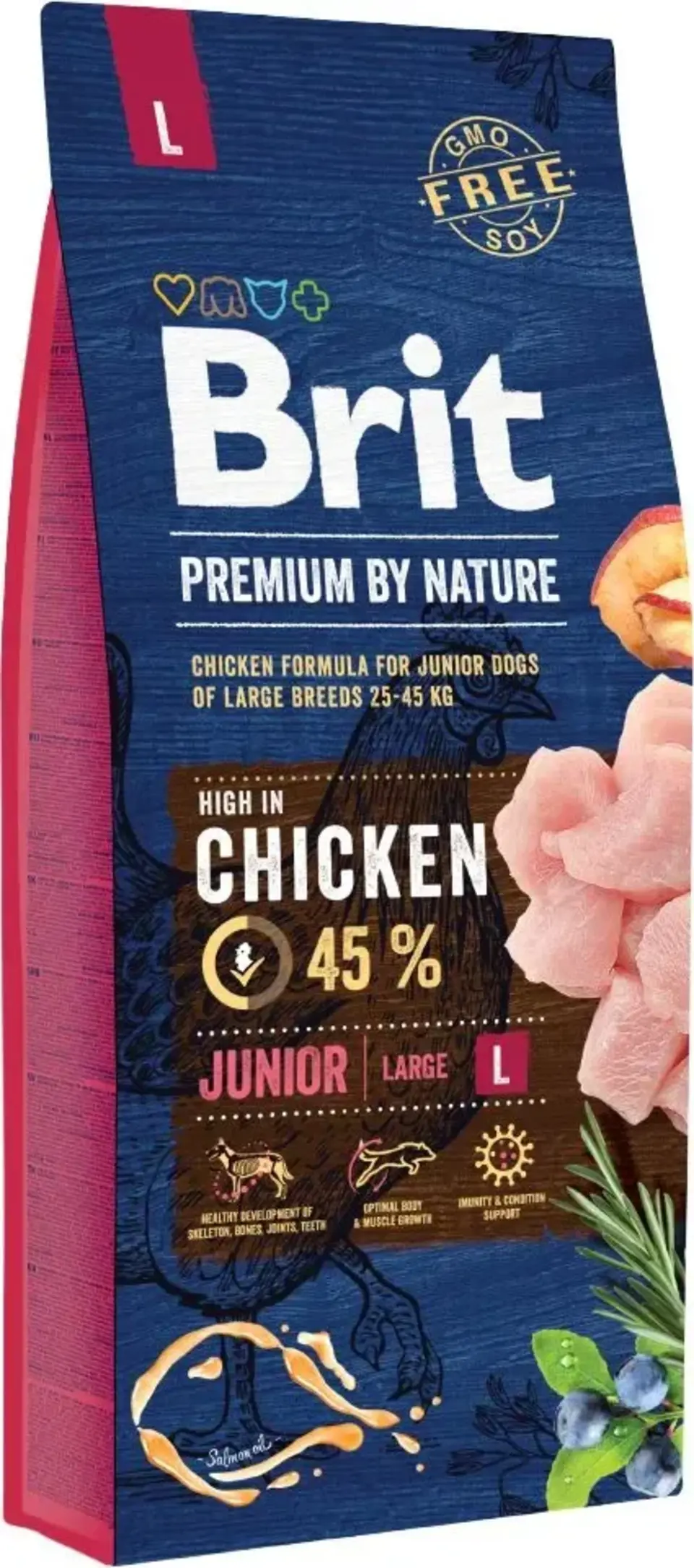Brit Premium by Nature Junior L Chicken 15 kg