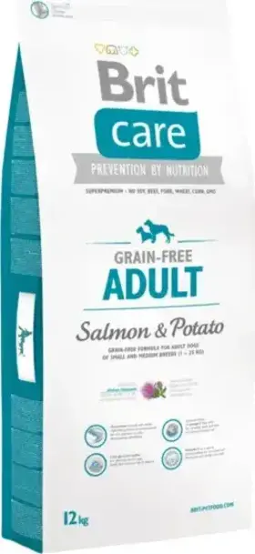 Brit Care Grain-free Adult Salmon & Potato 12 kg