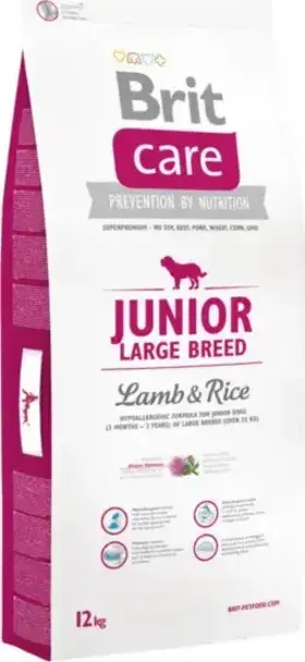 Brit Care Junior Large Breed Lamb & Rice 12 kg