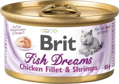 Brit Fish Dreams Chicken fillet & Shrimps 24 x 80 g