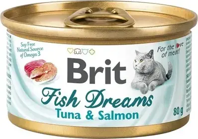Brit Fish Dreams Tuna &amp; Salmon 80 g
