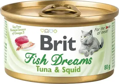 Brit Fish Dreams Tuna & Squid 24 x 80 g
