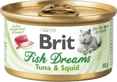 Brit Fish Dreams Tuna & Squid 80 g