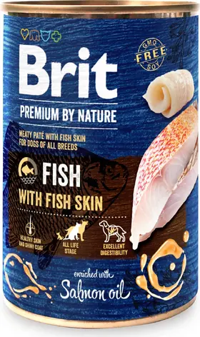 Brit Fish with Skin 400 g