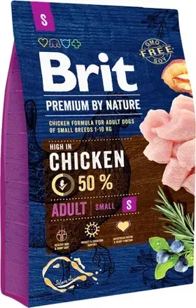 Brit Premium by Nature Adult S Chicken 3 kg