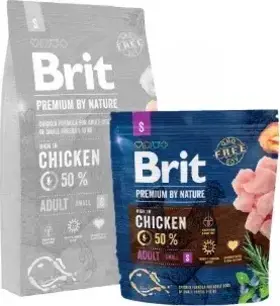 Brit Premium by Nature Adult Small Chicken 1 kg