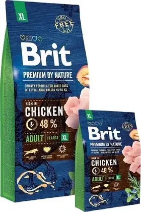 Brit Premium by Nature Adult XL Chicken 15 kg