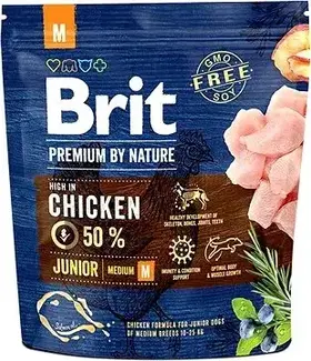 Brit Premium by Nature Junior M Chicken 1 kg