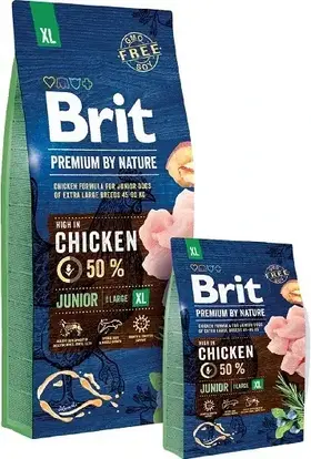 Brit Premium by Nature Junior XL Chicken 15 kg