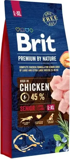 Brit Premium by Nature Senior L+XL Chicken 15 kg