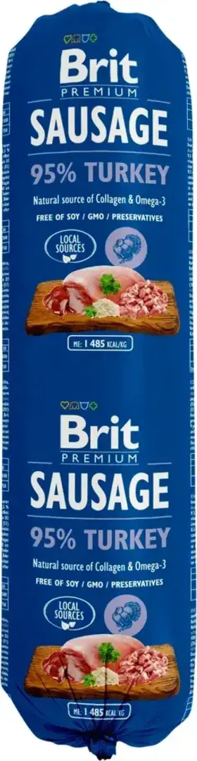 Brit Sausage Turkey 12 x 800 g