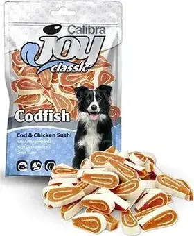 Calibra Joy Dog Classic Cod & Chicken Sushi 80 g