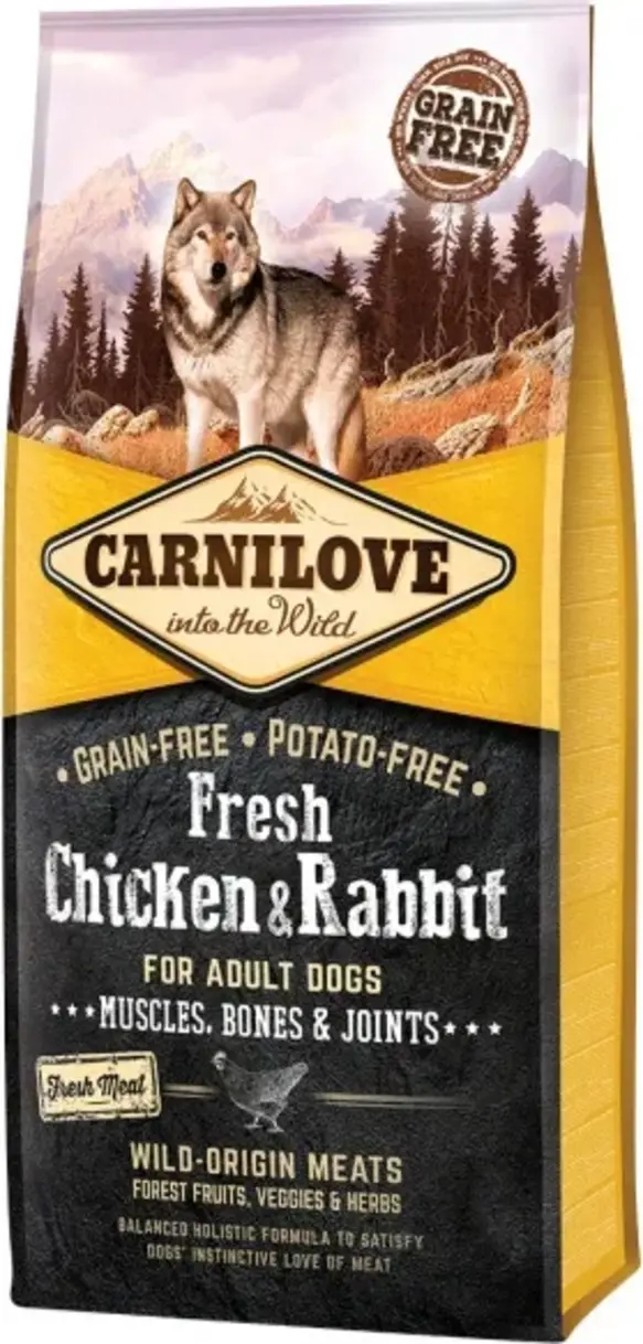 Carnilove Fresh Chicken & Rabbit 12 kg
