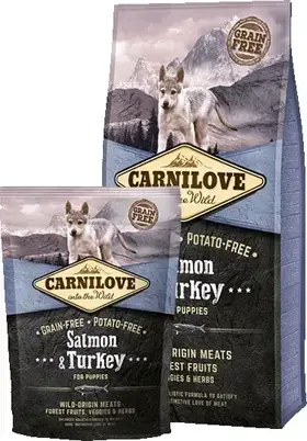 Carnilove Salmon & Turkey for Puppy 1,5 kg