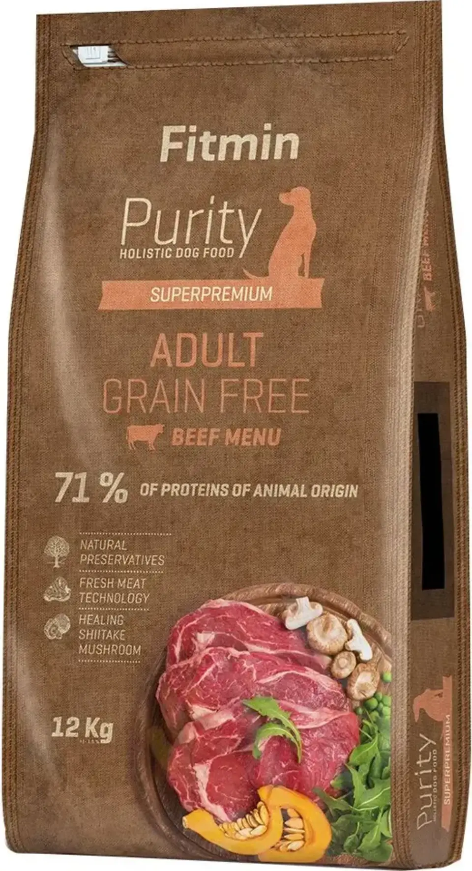 Fitmin Dog Purity GF Adult Beef 12 kg