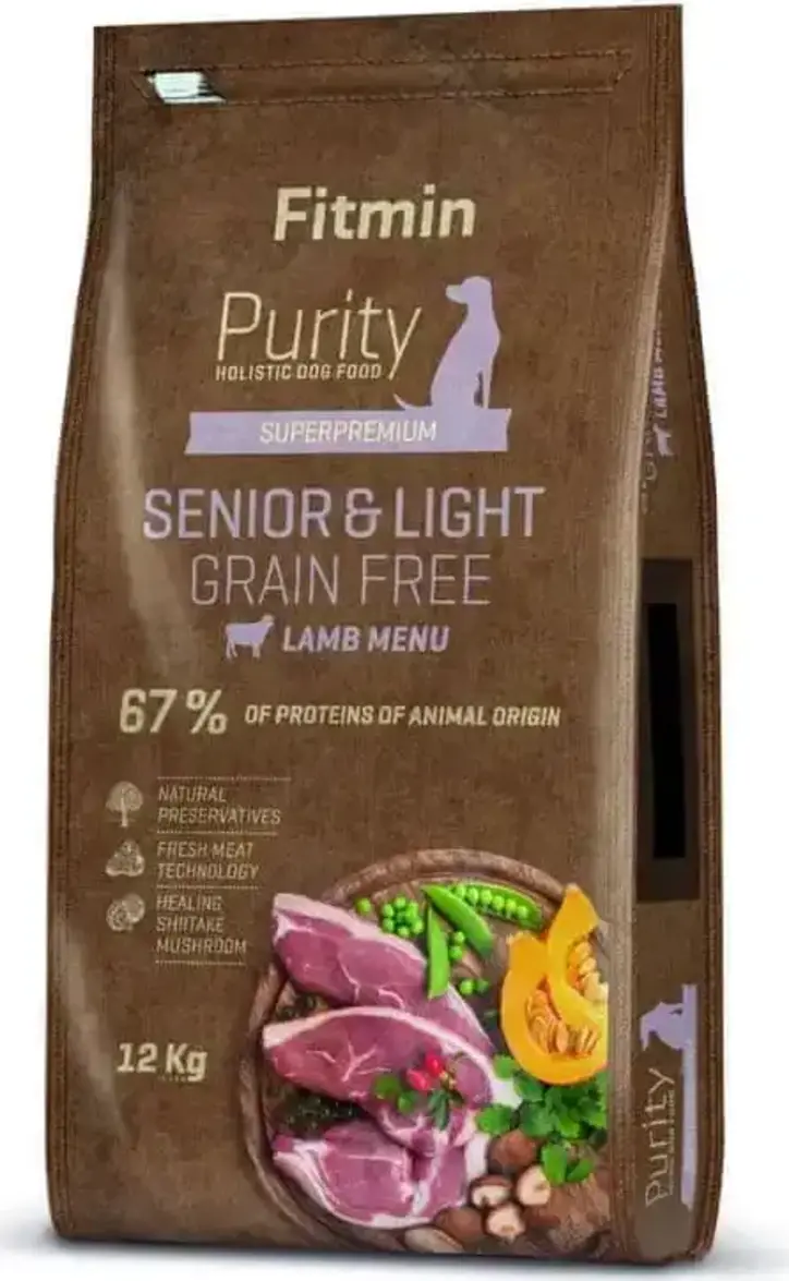 Fitmin Dog Purity GF Senior & Light Lamb 12 kg