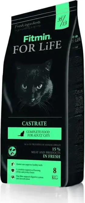 Fitmin Cat For Life Castrate 8 kg