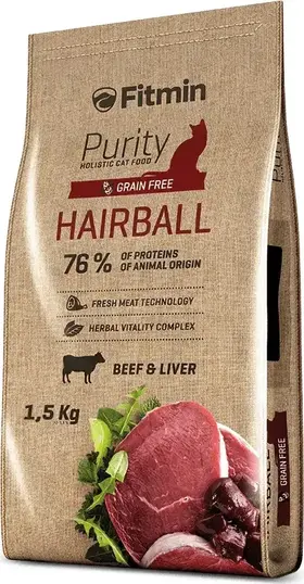 Fitmin Cat Purity Hairball 1,5 kg