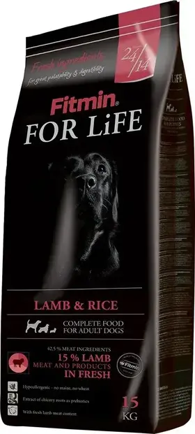 Fitmin Dog For Life Lamb & Rice 15 kg