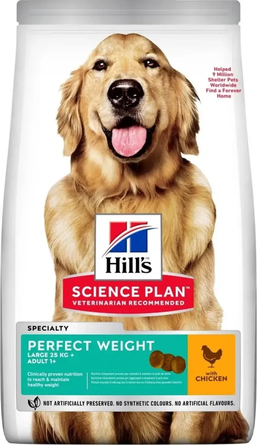 Hill's Science Plan Adult Perfect Weight Large Chicken 12 kg