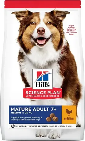 Hill's Science Plan Mature Adult Medium Chicken 14 kg