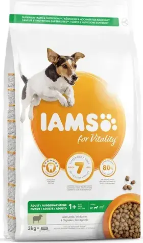 Iams Dog Adult Small & Medium Lamb 3 kg