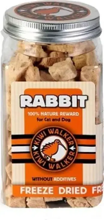 Kiwi Walker Mrazem sušený králík 75 g