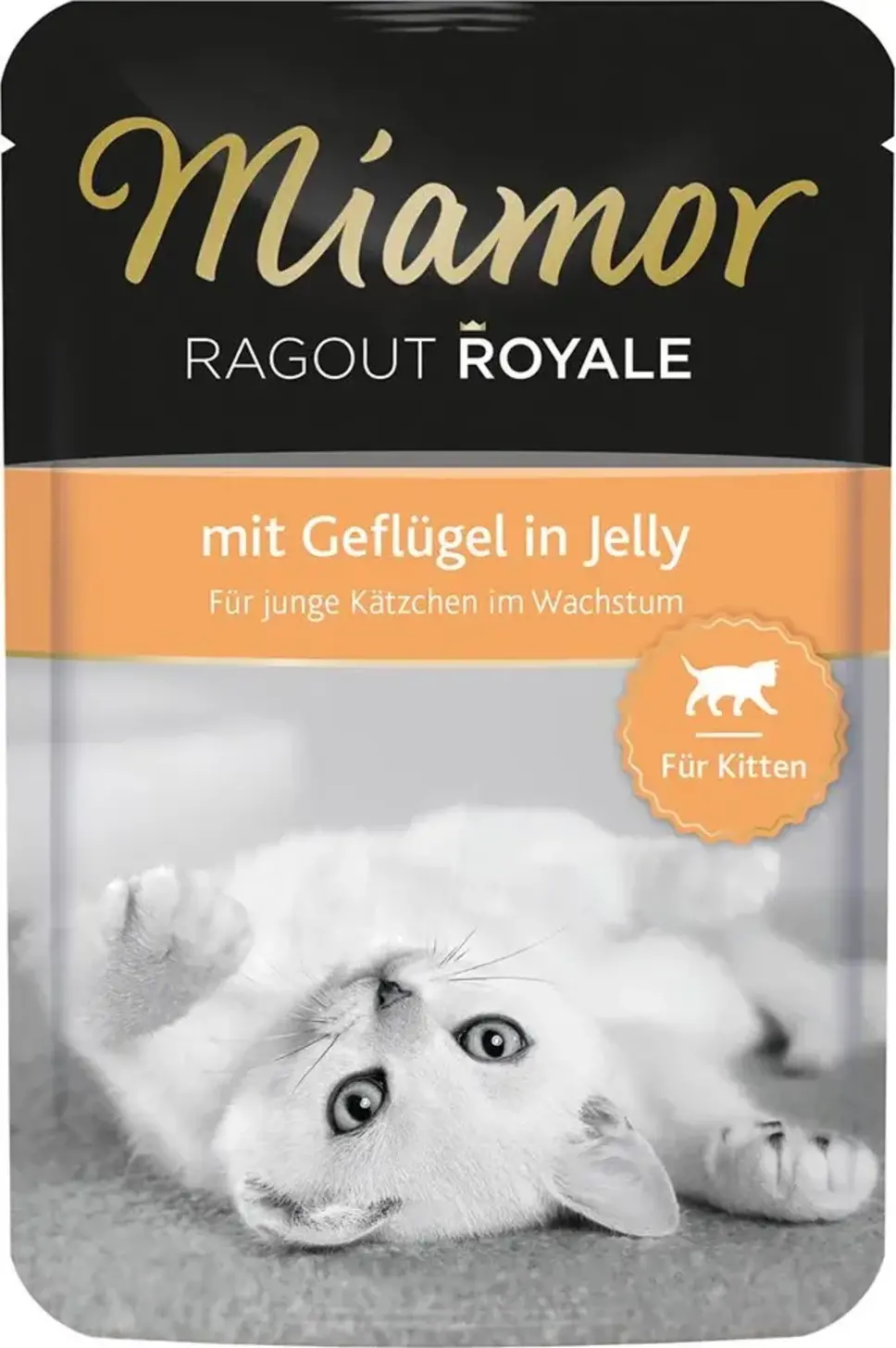 Miamor Ragout Royale Kitten drůbeží + hovězí v želé 12 x 100 g