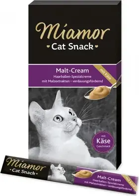Miamor Cat Snack krém slad + sýr 6 x 15 g