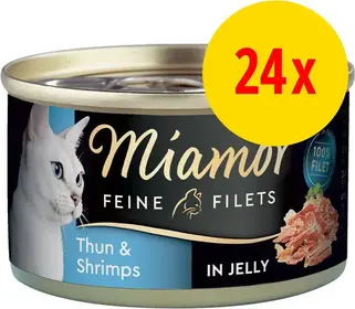 Miamor Feine Filets tuňák + křepelčí vejce v želé 100 g