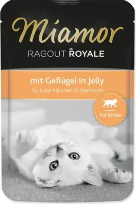 Miamor Ragout Royale Kitten drůbeží v želé 100 g