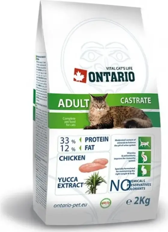 Ontario Cat Castrate 2 kg