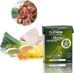 Platinum Natural Menu Chicken 375 g