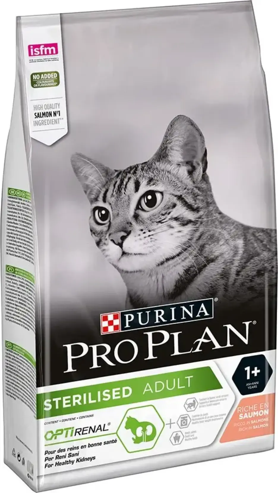 Purina Pro Plan Cat Sterilised Adult Optirenal Salmon 10 kg