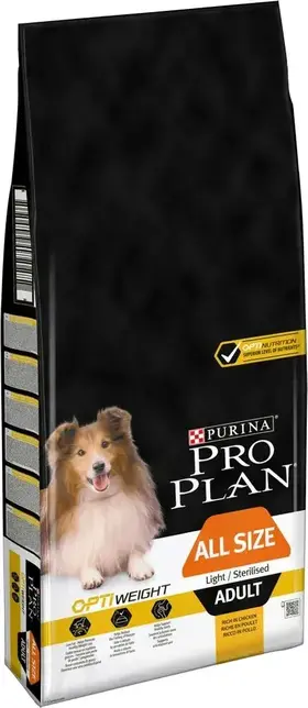 Purina Pro Plan All Sizes Adult Optiweight Chicken 14 kg