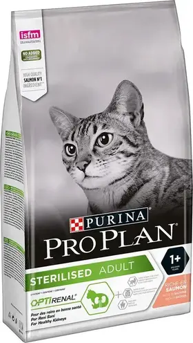 Purina Pro Plan Cat Sterilised Adult Optirenal Salmon 3 kg