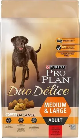 Purina Pro Plan Duo Délice Medium & Large Adult Beef 10 kg