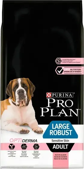 Purina Pro Plan Large Adult Robust Optiderma Salmon 14 kg