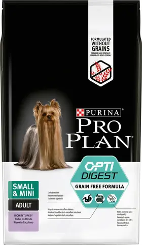 Purina Pro Plan Small &amp; Mini Adult Optidigest Grain Free Turkey 7 kg